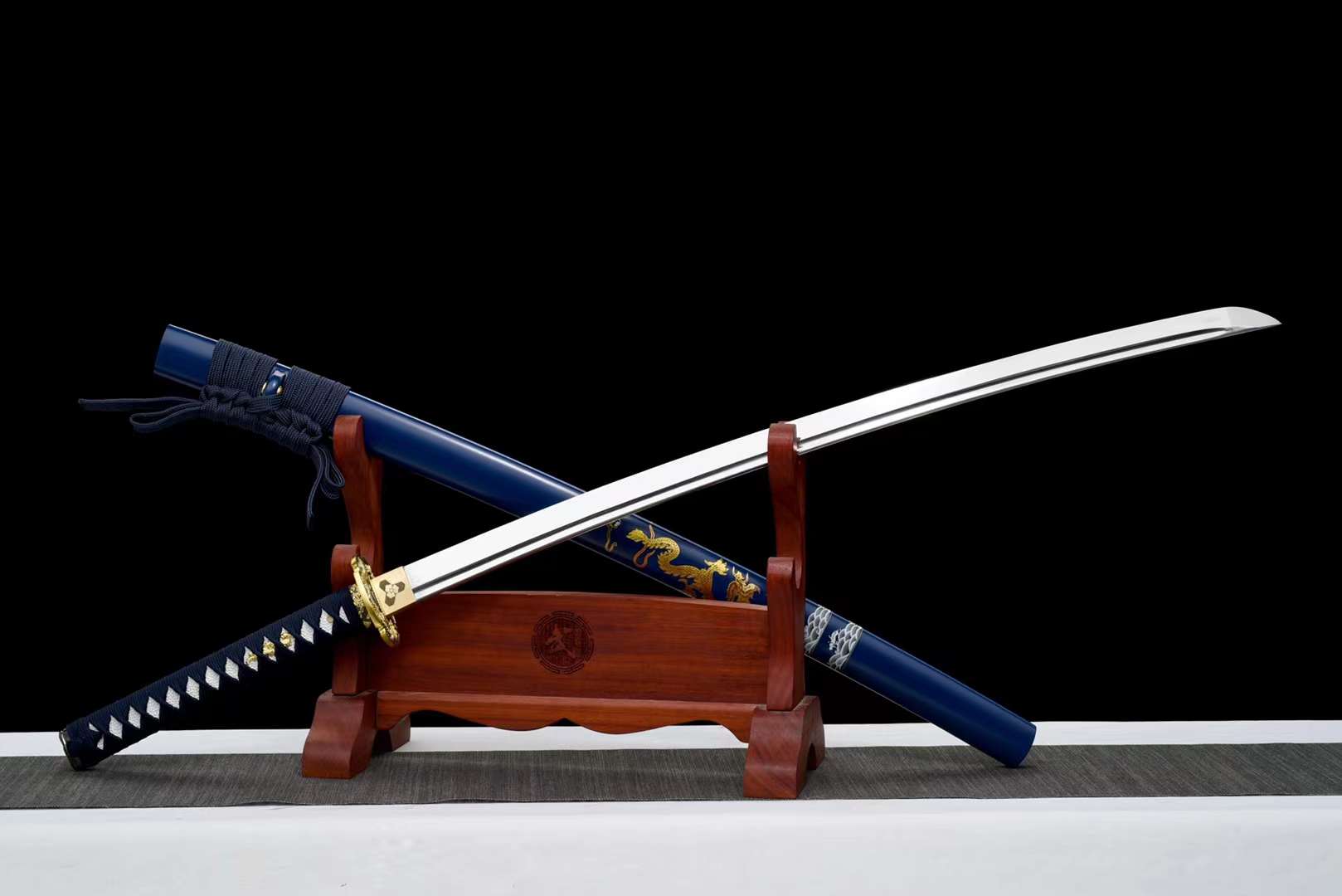 The Yiwahan Handmade Katana Set Spring Steel