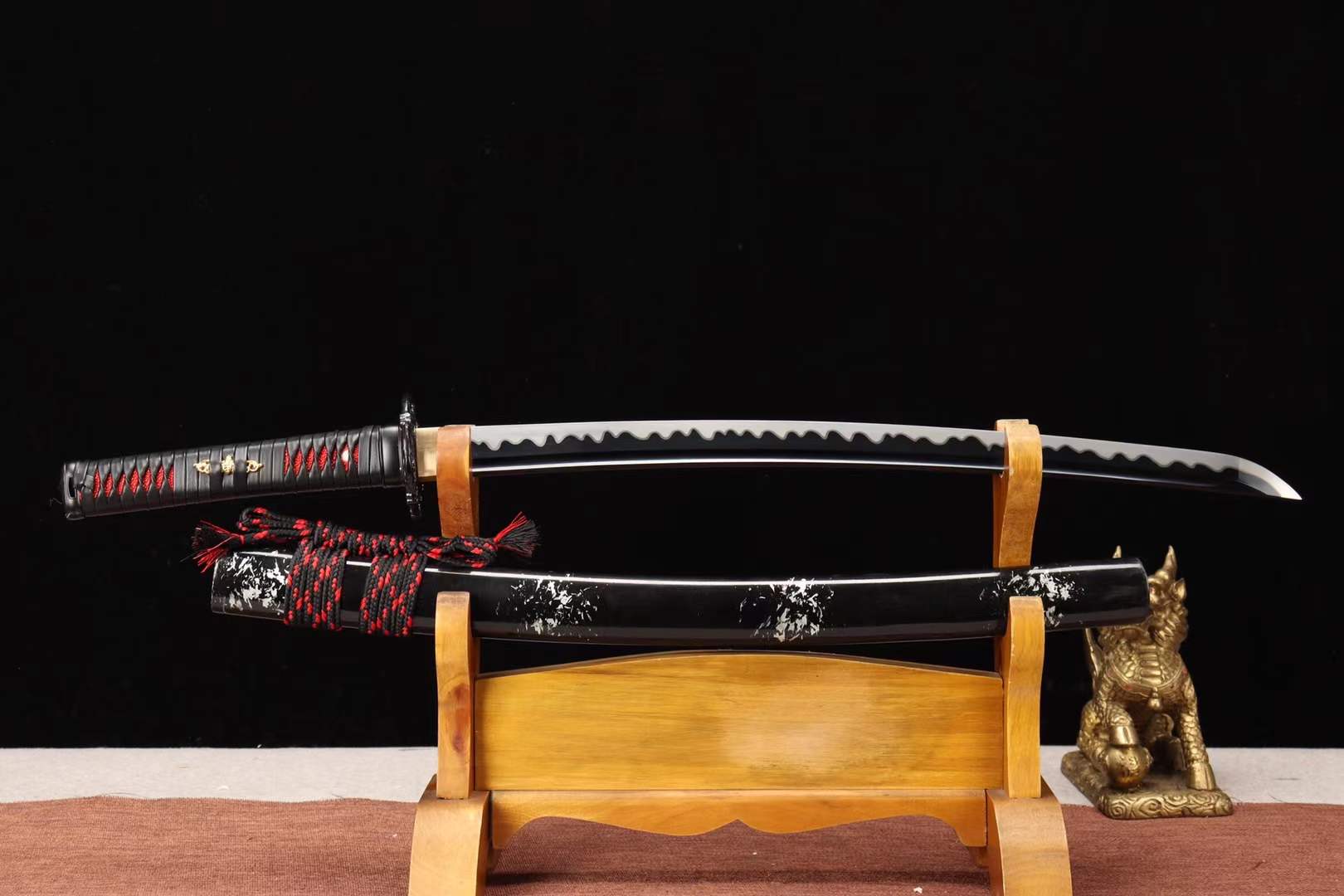 The Ume Aoyuki Handmade Katana Wakizashi Manganese Steel