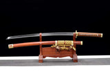 The Gorudendoga Handmade Katana Set Clay Tempered T10 Steel