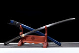 The Kawasukunisuke Handmade Katana Clay Tempered T10 Steel