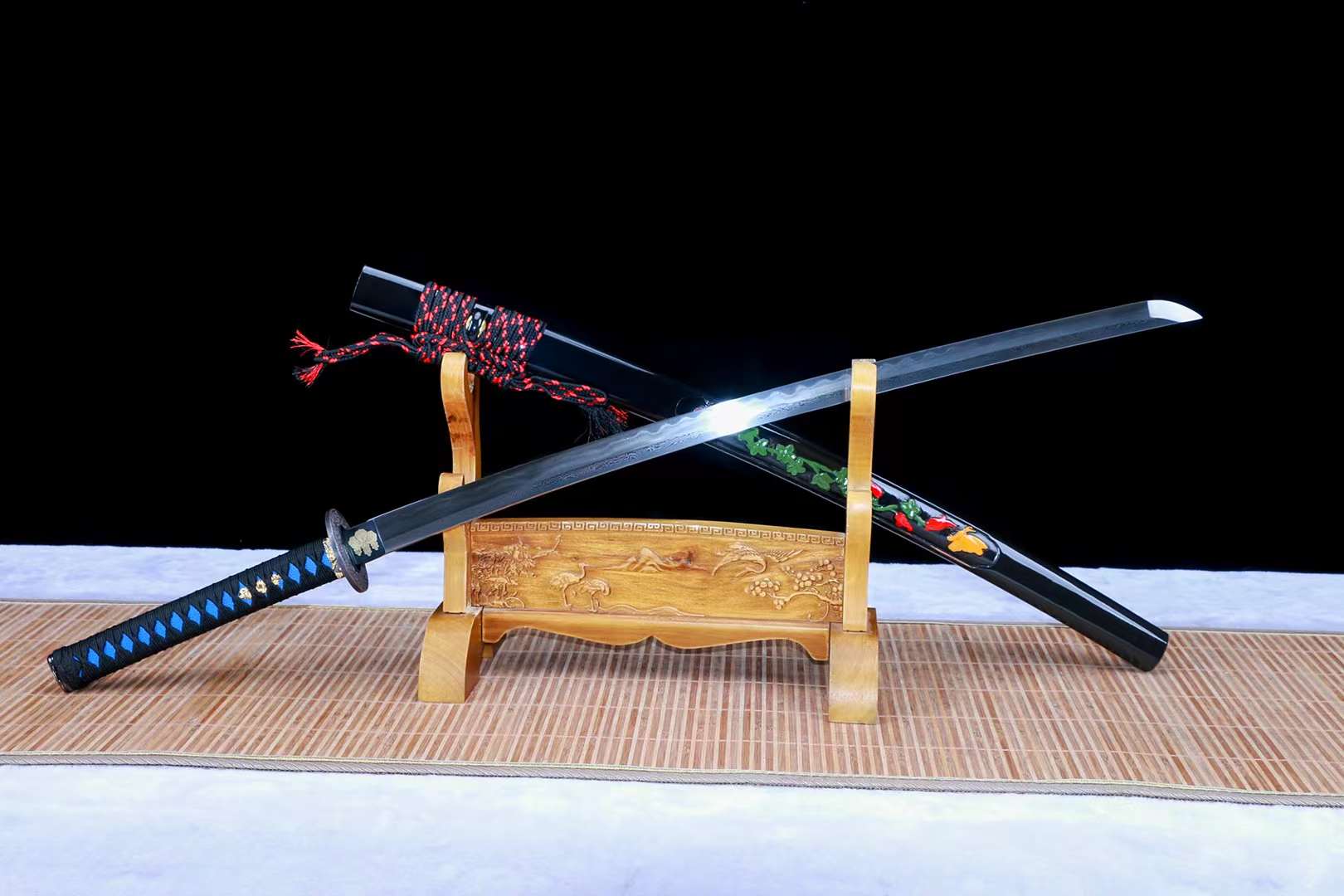 The Unahana Handmade Katana Pattern Steel