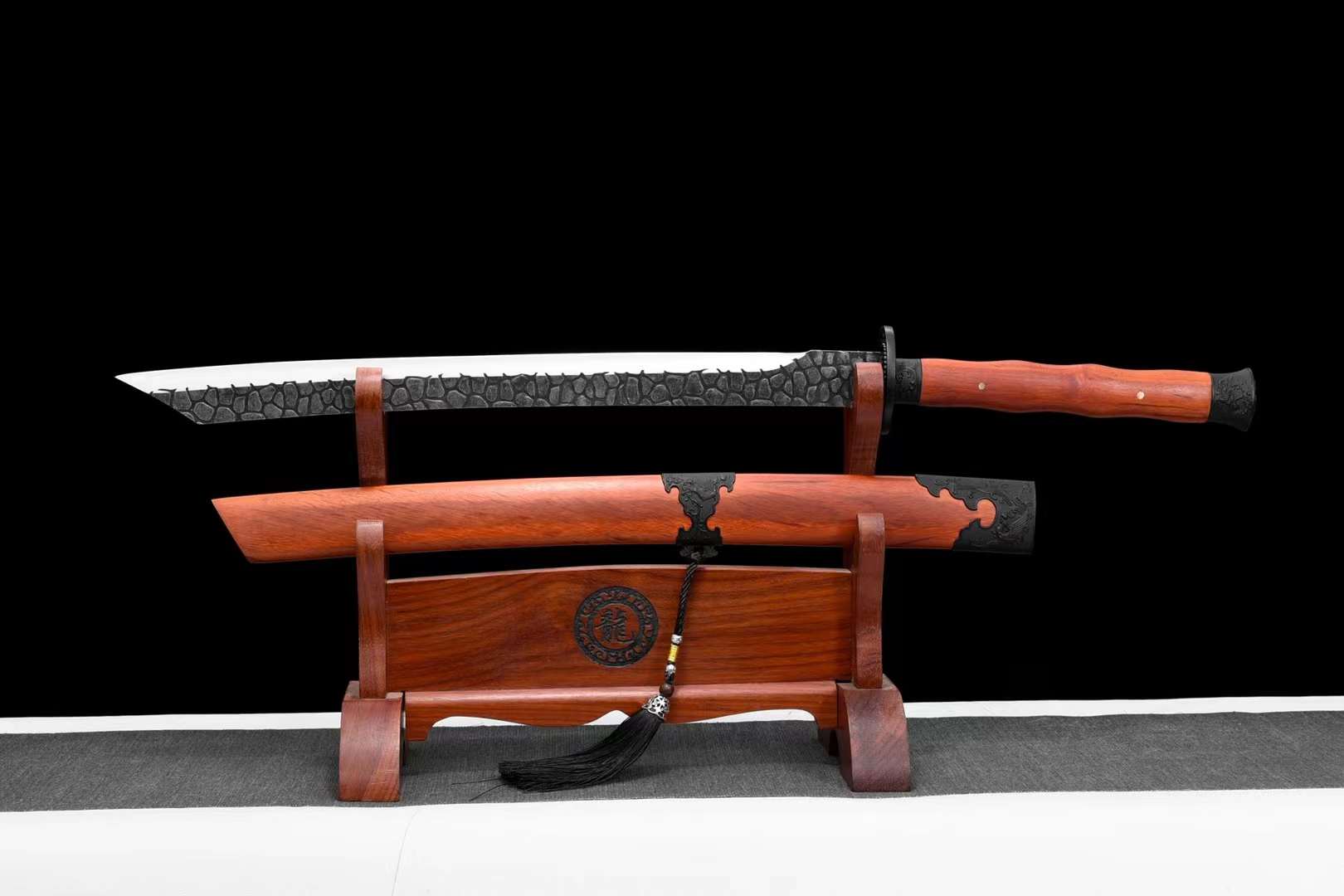 The Mahogani Handmade Chinese Dao Spring Steel-Romance of Men