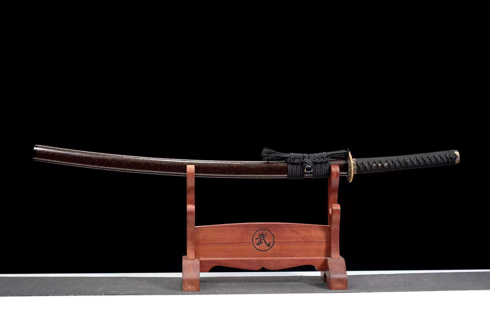 The Yuerumasuta Handmade Katana Manganese Steel