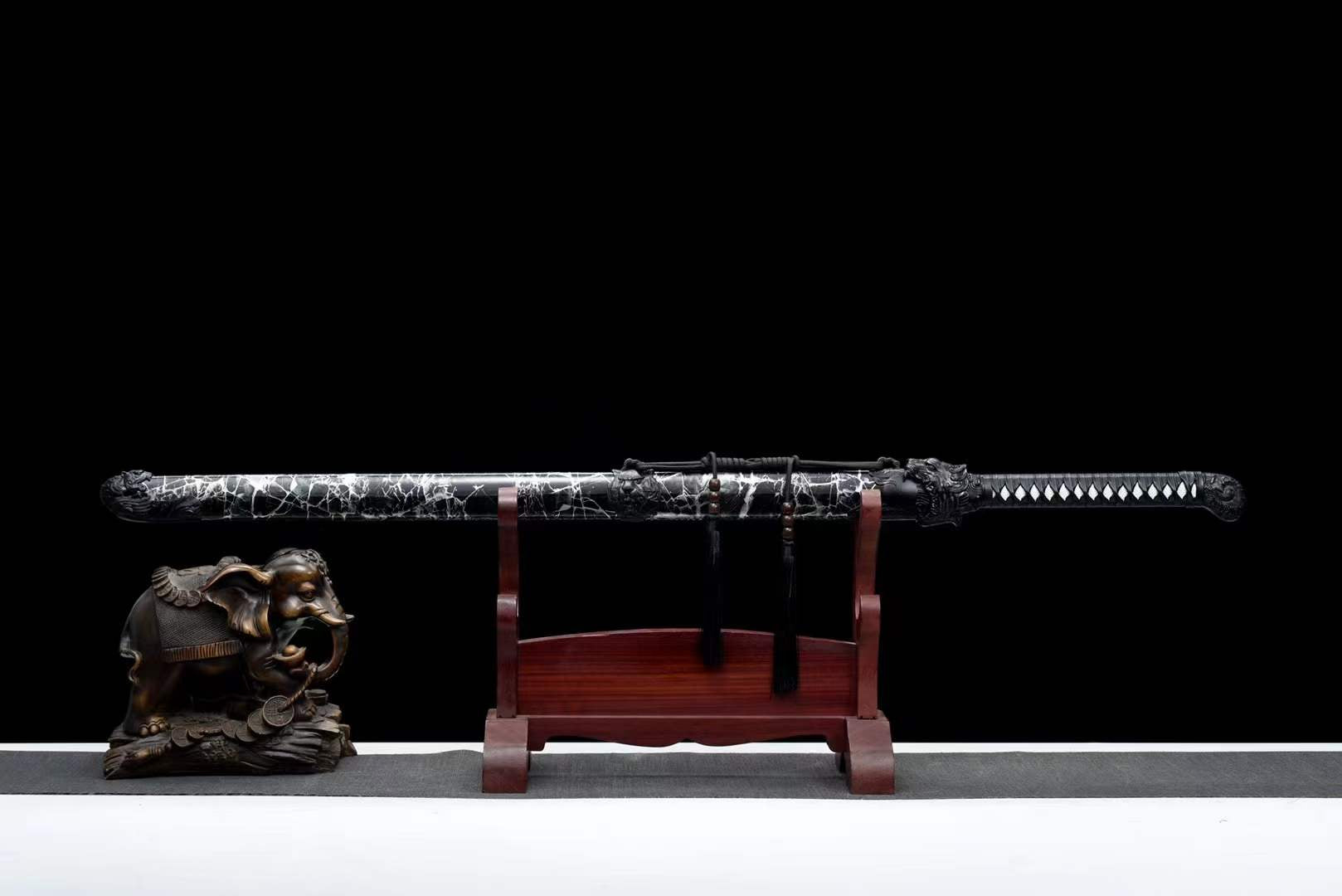 The Sandataiga Handmade Ninjato Manganese Steel