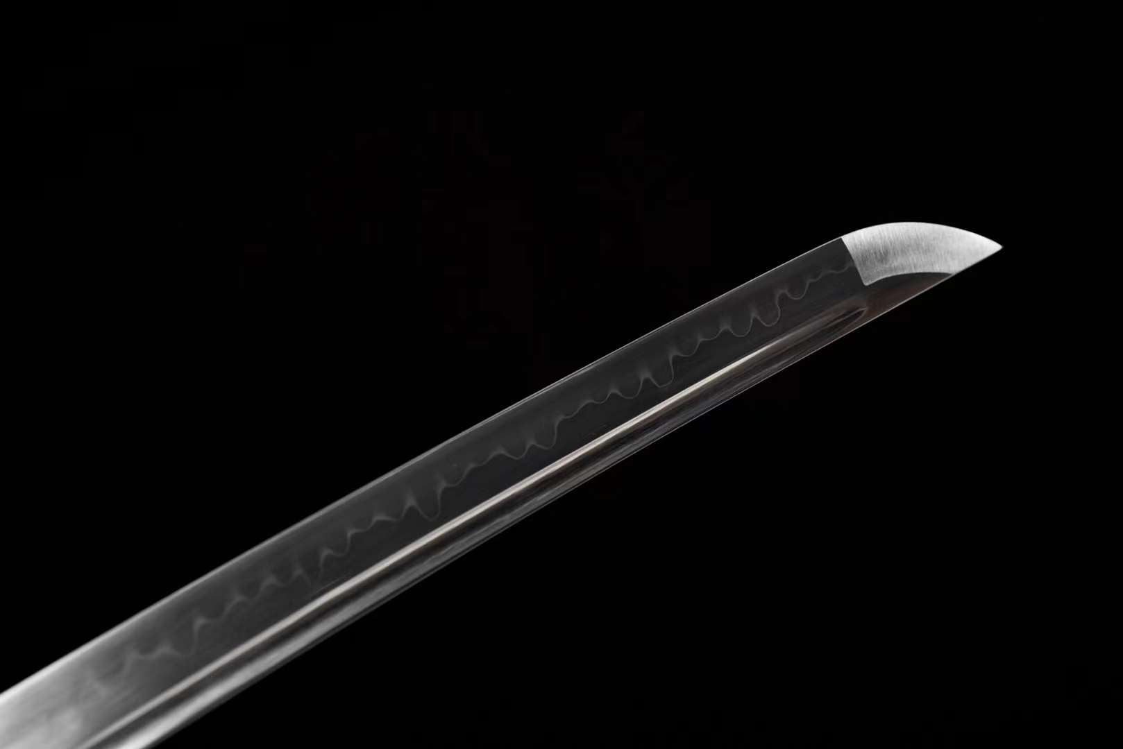 The Tenmeighi Handmade Katana Clay Tempered T10 Steel