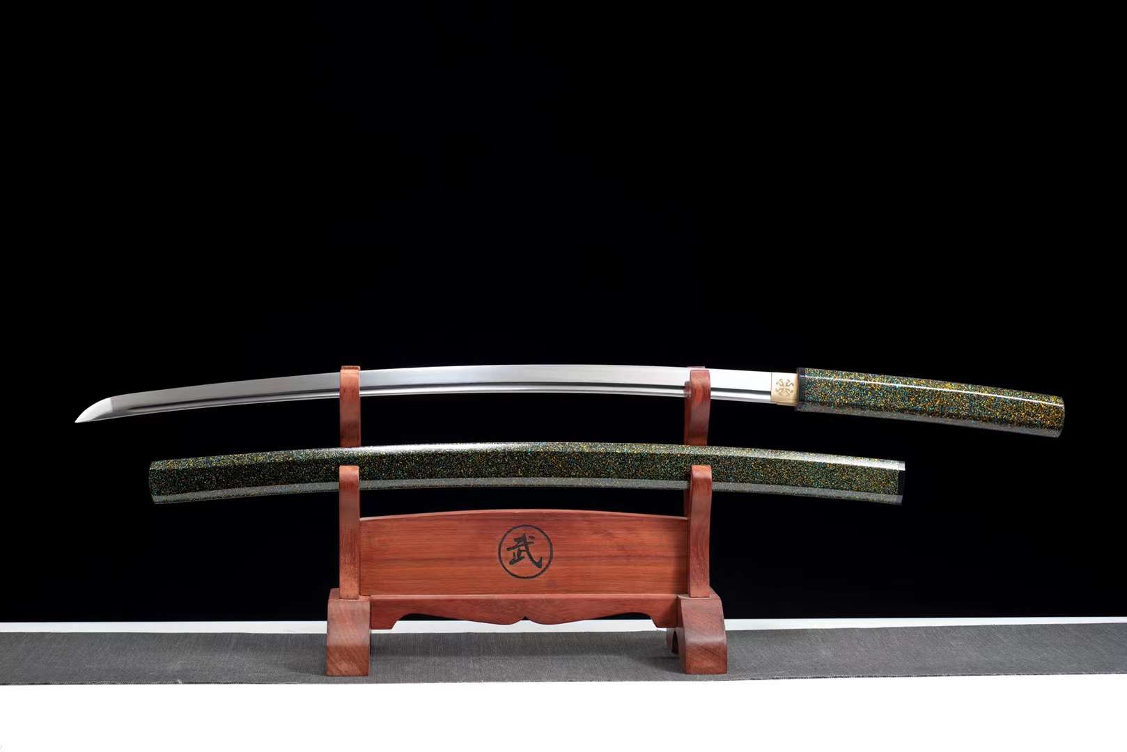 The Hisui Yosei Handmade Katana Spring Steel