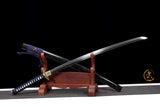 The Ronguzenmifu Handmade Katana Clay Tempered T10 Steel