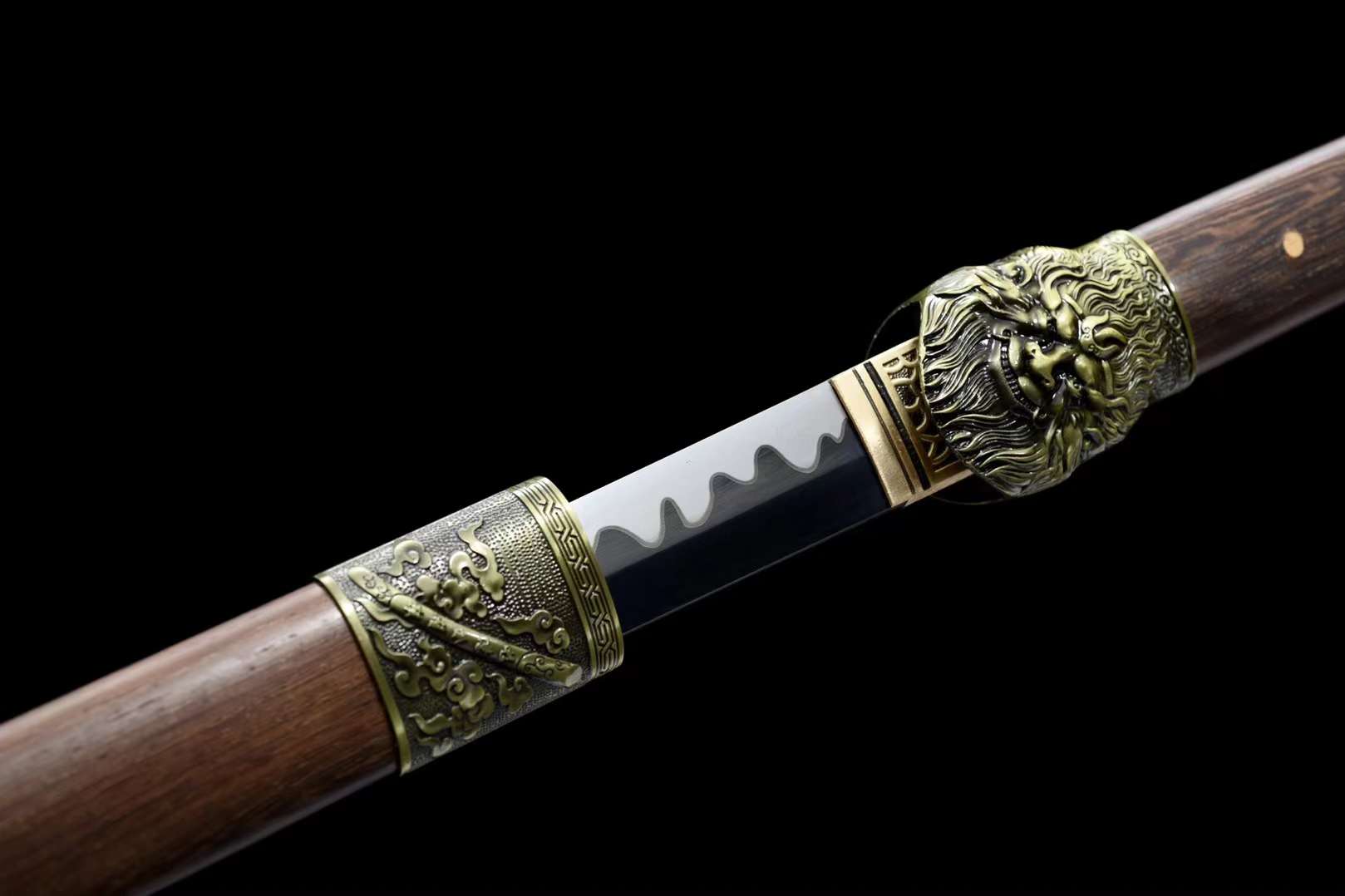 The Supamaji Kumonki Handmade Ninjato Wakizashi Spring Steel