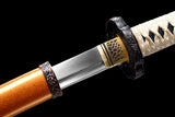 The Koganegiku Handmade Katana Spring Steel