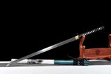The Shurasutoreto Handmade Ninjato Clay Tempered T10 Steel