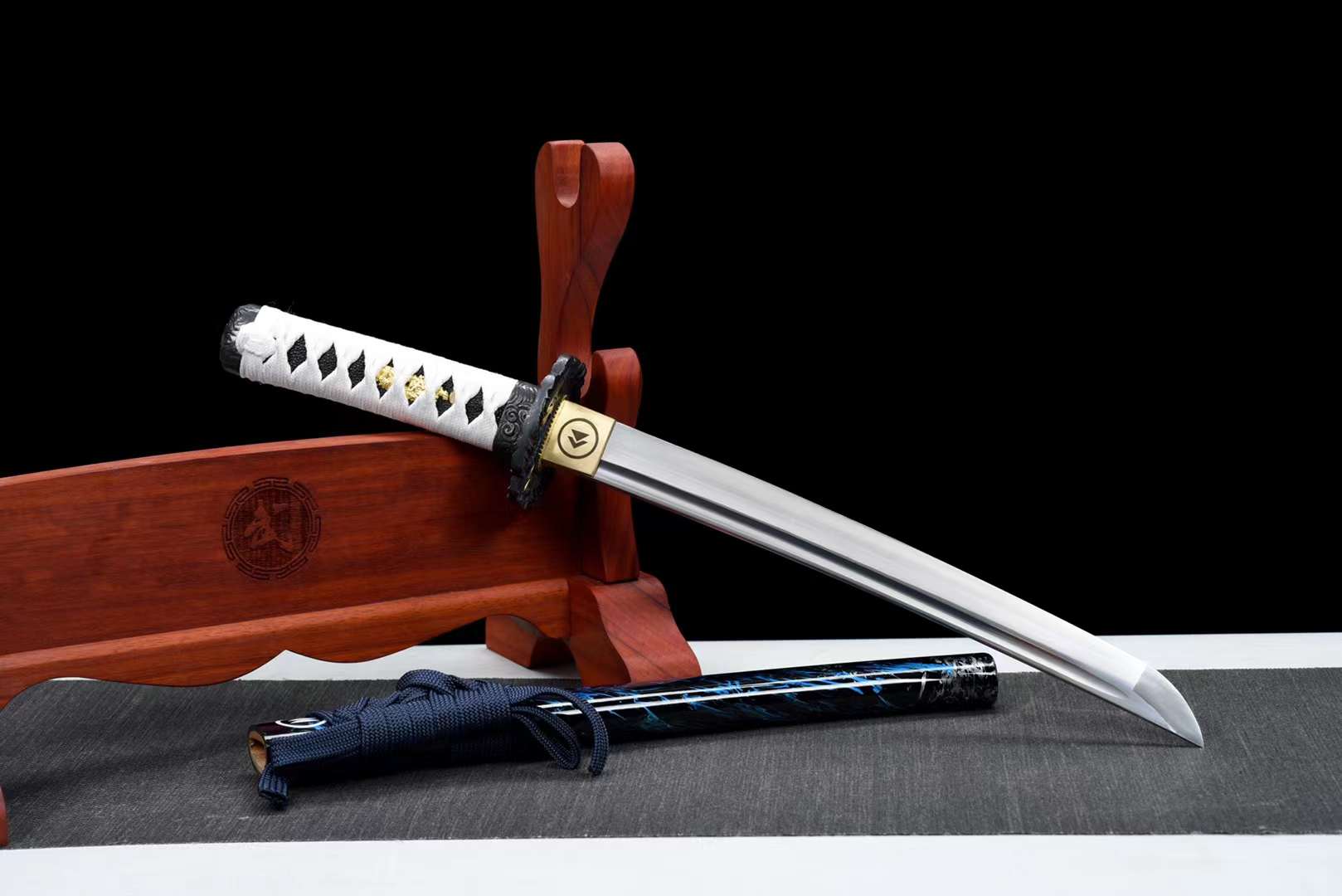 The Tsushima Tamashi Handmade Katana Set Spring Steel