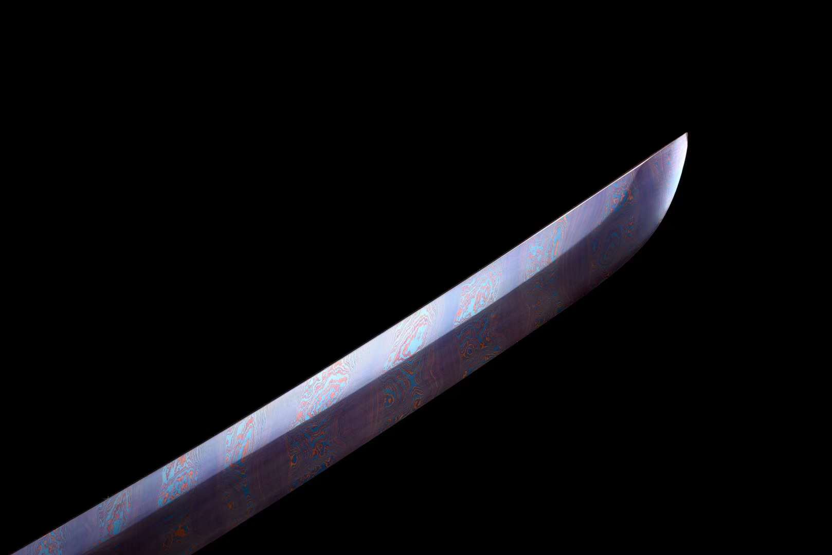 The Ukiyoemidou Handmade Katana Wakizashi Pattern Steel
