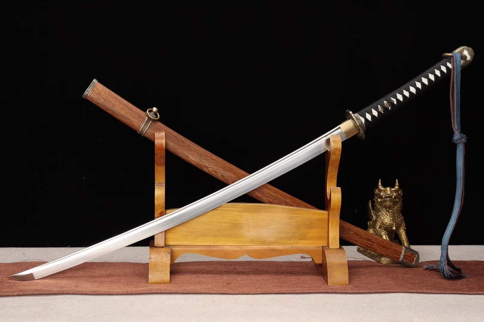 The Rikugun Naifu Handmade Katana Manganese Steel