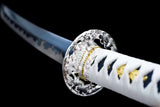 The Shiroi Sakura Handmade Tanto Katana Manganese Steel