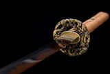 The Yuronin Handmade Katana Clay Tempered T10 Steel