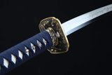 The Kage Noakuma Handmade Katana Clay Tempered T10 Steel
