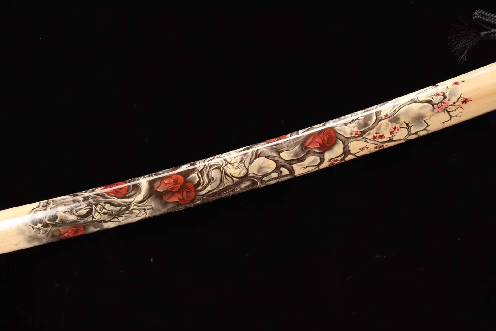 The Yama Akuma Handmade Katana Spring Steel
