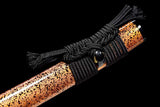 The Boryu Senshi Handmade Katana Clay Tempered T10 Steel