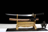 The Batsusora Handmade Katana Wakizashi Clay Tempered T10 Steel