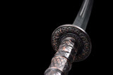 The Kokitei Uonaifu Handmade Chinese Dao Pattern Steel