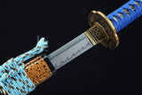 The Arukan Hana Handmade Katana Clay Tempered T10 Steel