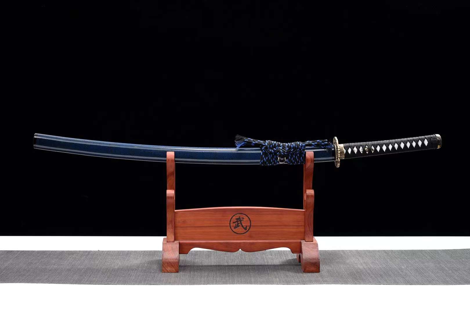The Gegen Notsuki Handmade Katana Pattern Steel