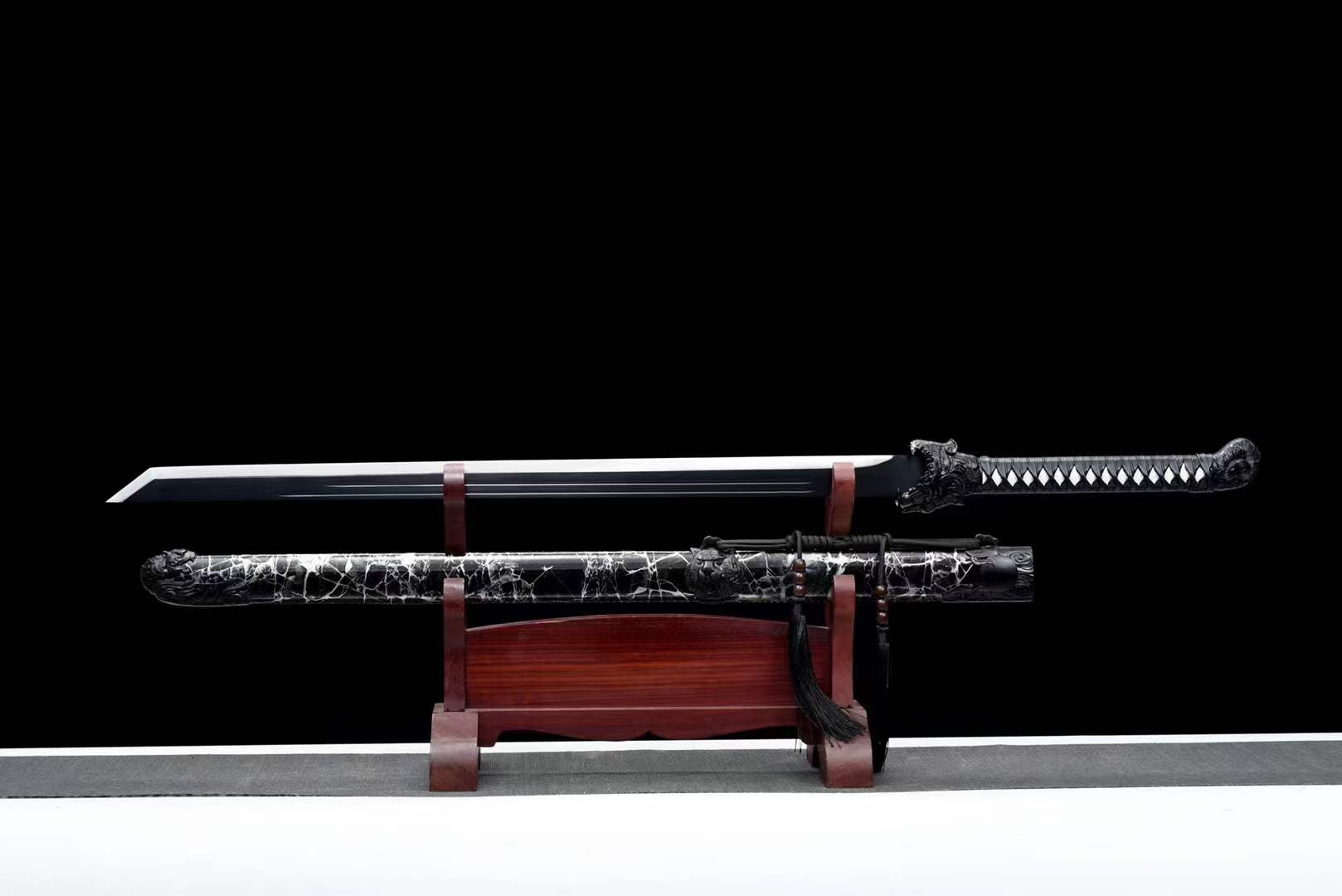 The Sandataiga Handmade Ninjato Manganese Steel