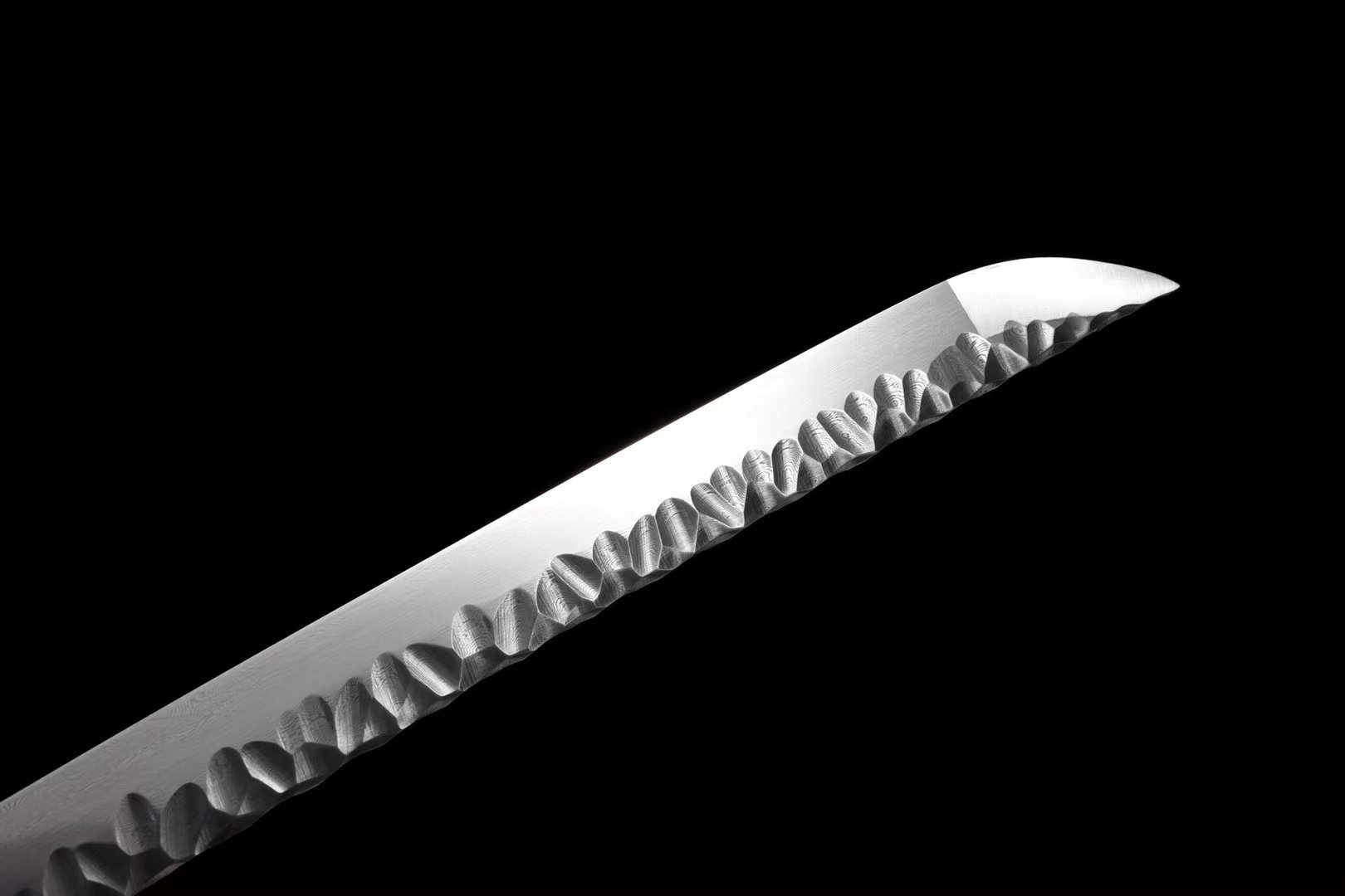 The Aoi Kikusuke Handmade Katana Pattern Steel