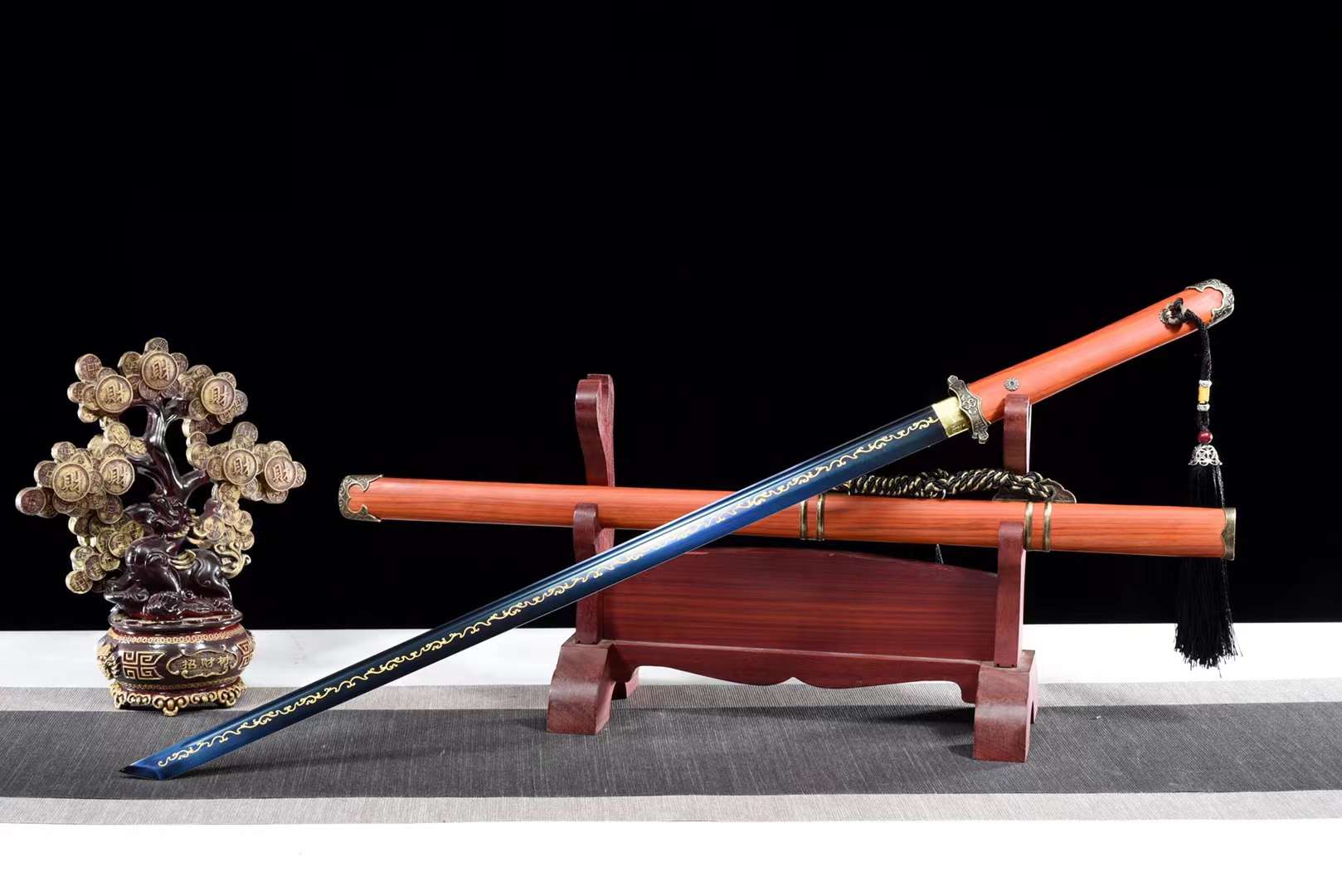 The Suanmin Handmade Chinese Dao Manganese Steel-Romance of Men