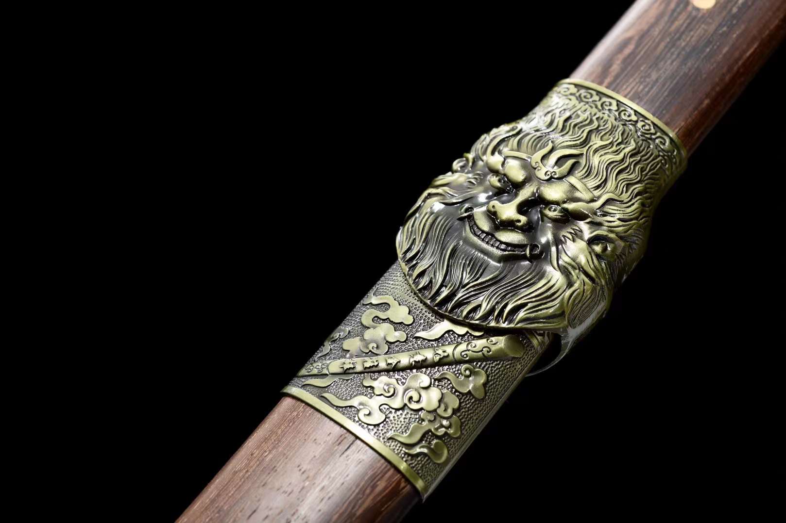 The Supamaji Kumonki Handmade Ninjato Wakizashi Spring Steel