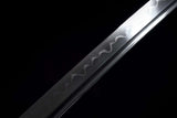 The Burakkuingula Handmade Katana Clay Tempered T10 Steel