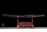 The Mozun Senshi Handmade Katana Clay Tempered T10 Steel