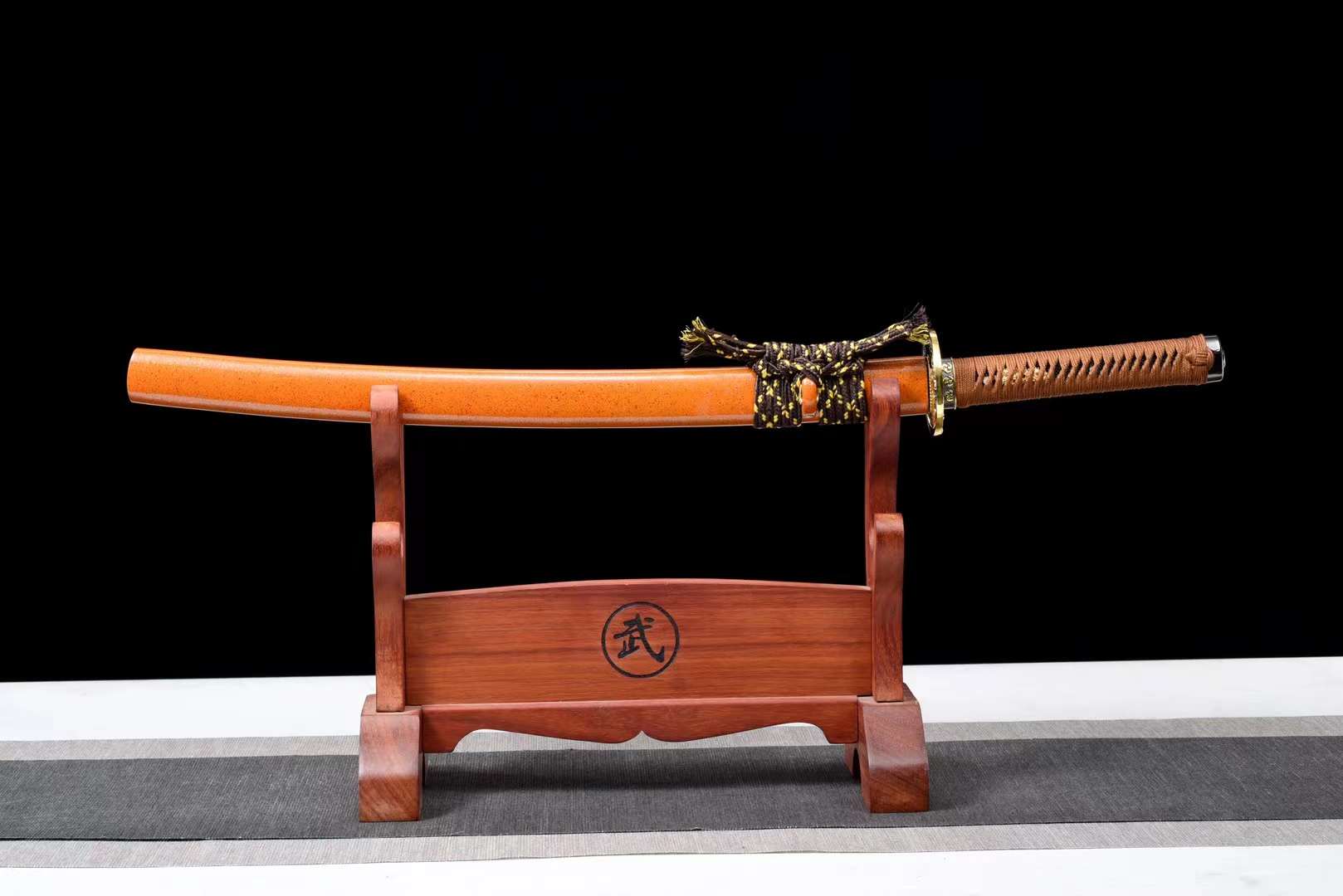 The Torawa Chikara Handmade Katana Wakizashi Manganese Steel