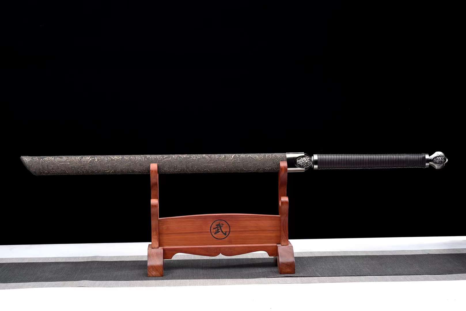 The Shaoron Naifu Handmade Ninjato Manganese Steel