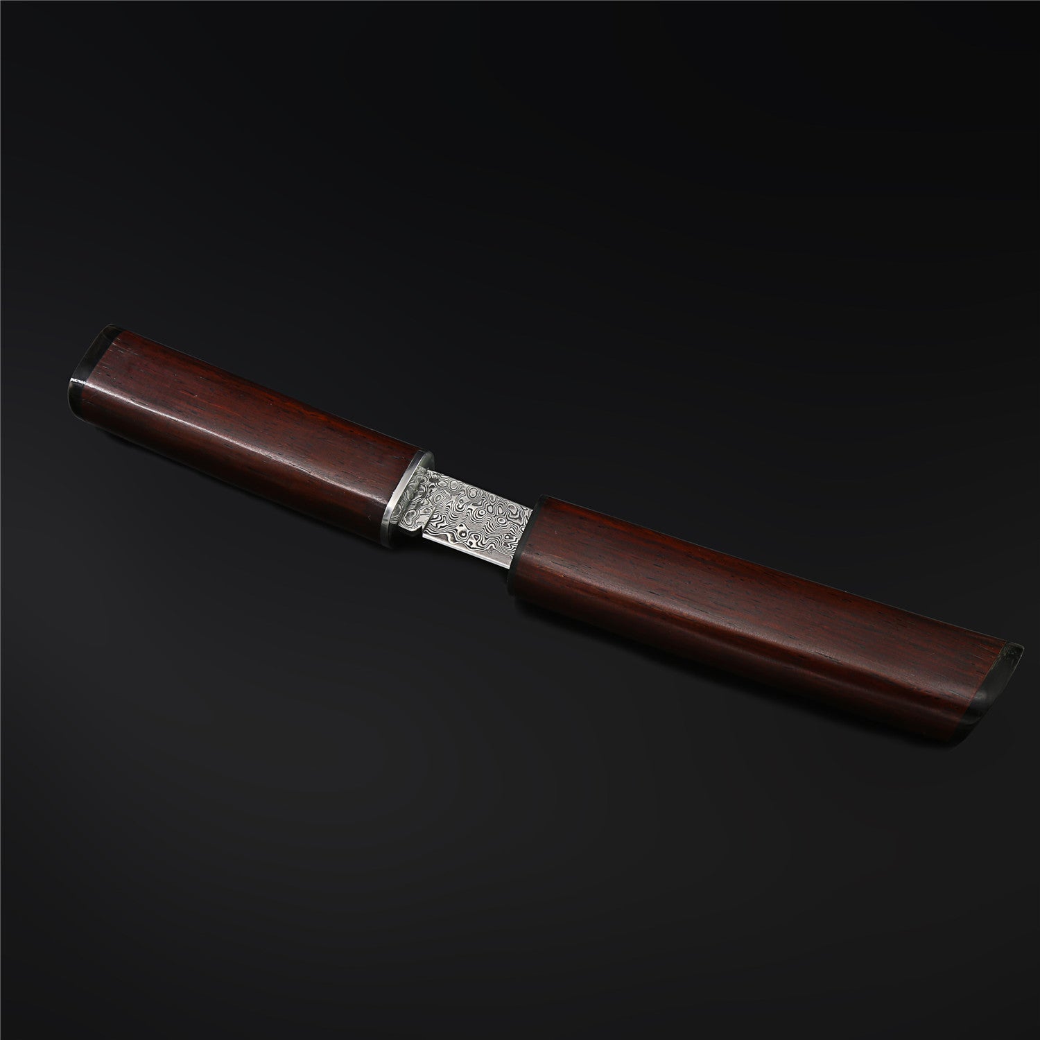 The Miyamoto Warrior Damascus Steel Fixed Blade
