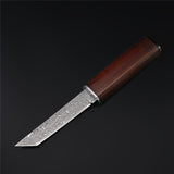 The Miyamoto Warrior Damascus Steel Fixed Blade