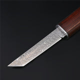 The Miyamoto Warrior Damascus Steel Fixed Blade