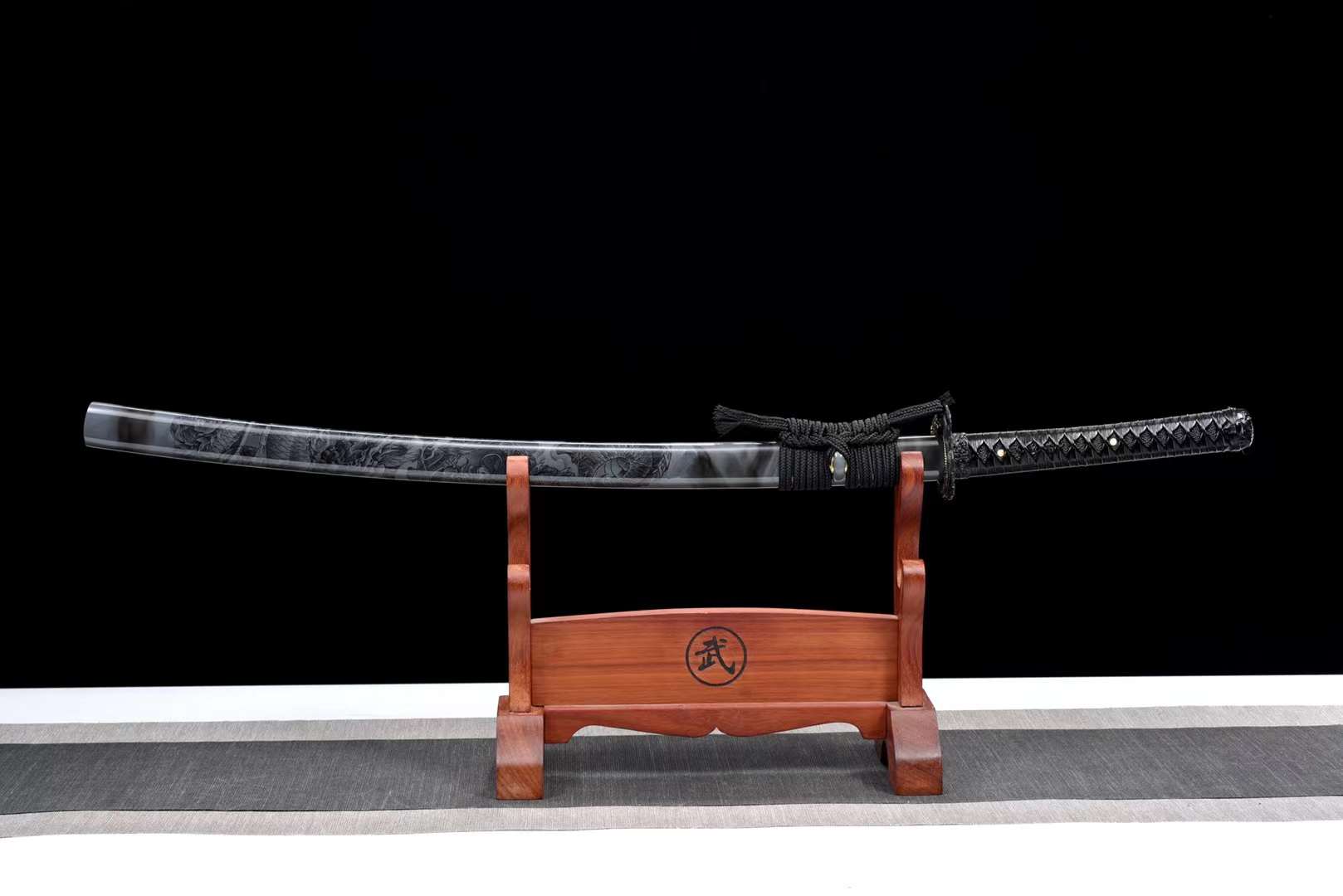 The Dakudolagon Handmade Katana Manganese Steel