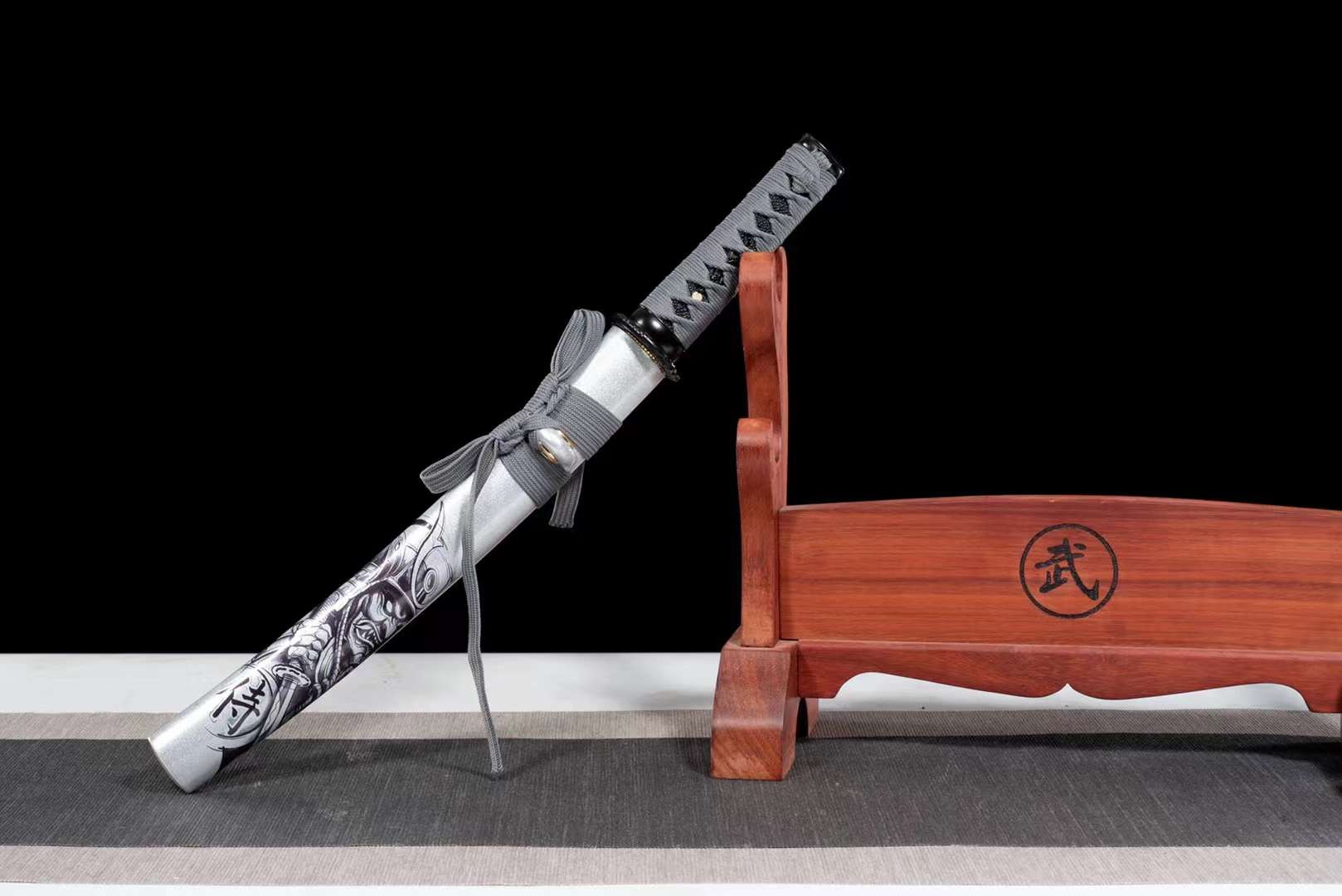 The Yureibokusa Handmade Tanto Katana Manganese Steel