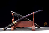The Ukiyoemidou Handmade Katana Wakizashi Pattern Steel
