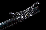 The Mozun Senshi Handmade Katana Clay Tempered T10 Steel