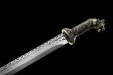 The Taigaheddo Naifu Handmade Chinese Dao Wakizashi Manganese Steel