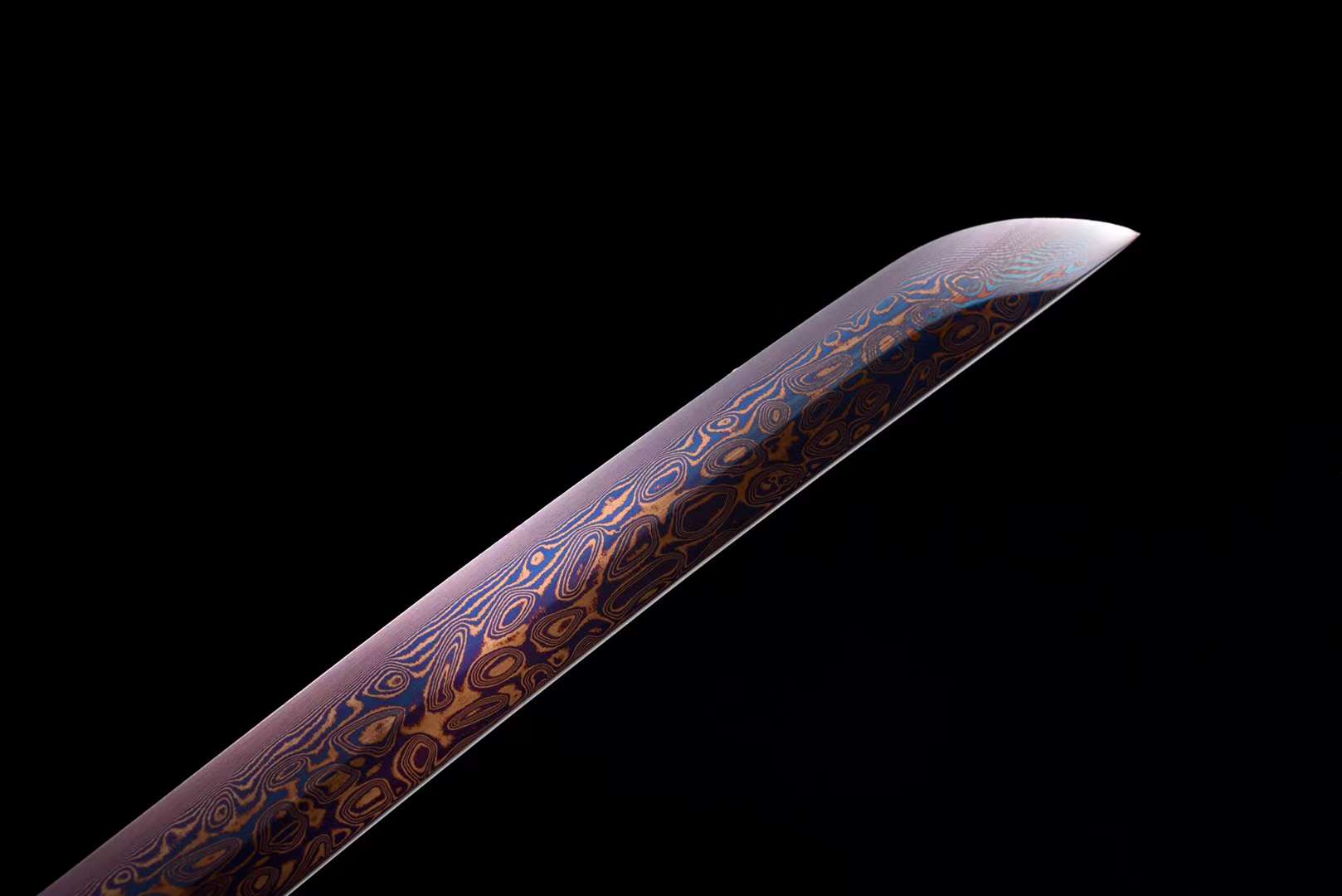 The Yoru Suteki Handmade Katana Pattern Steel