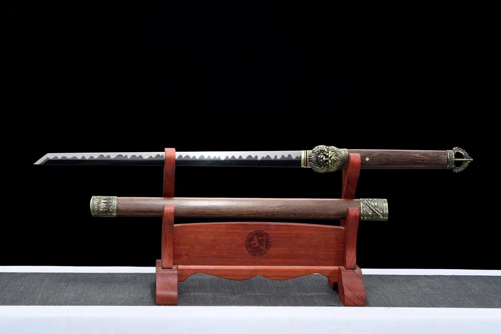 The Supamaji Kumonki Handmade Ninjato Wakizashi Spring Steel