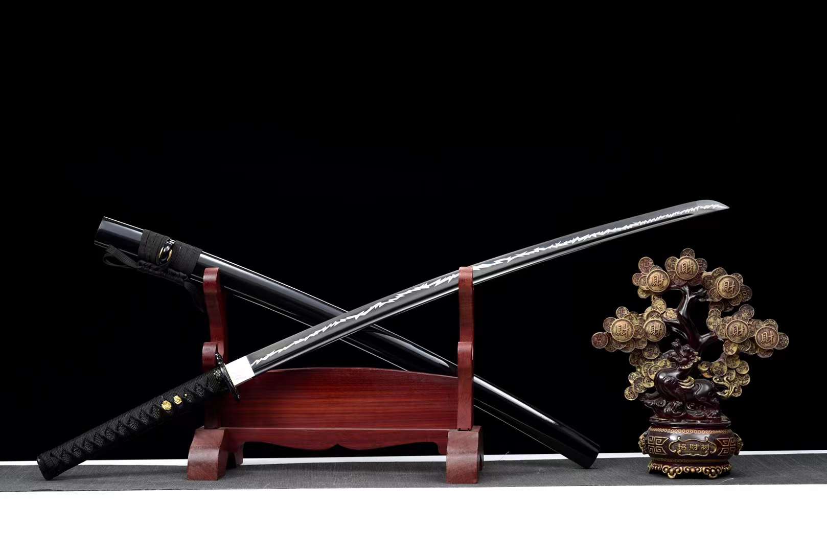 The Sanda Handmade Katana Carbon Steel