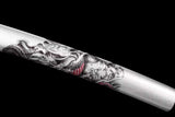 The Horidoragon Yuisho Handmade Katana Wakizashi Pattern Steel