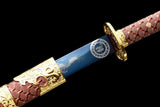 The Doragon Senso Oburedo Handmade Chinese Dao Spring Steel-Romance of Men
