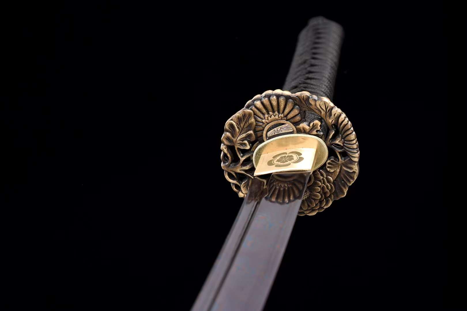 The Gegen Notsuki Handmade Katana Pattern Steel