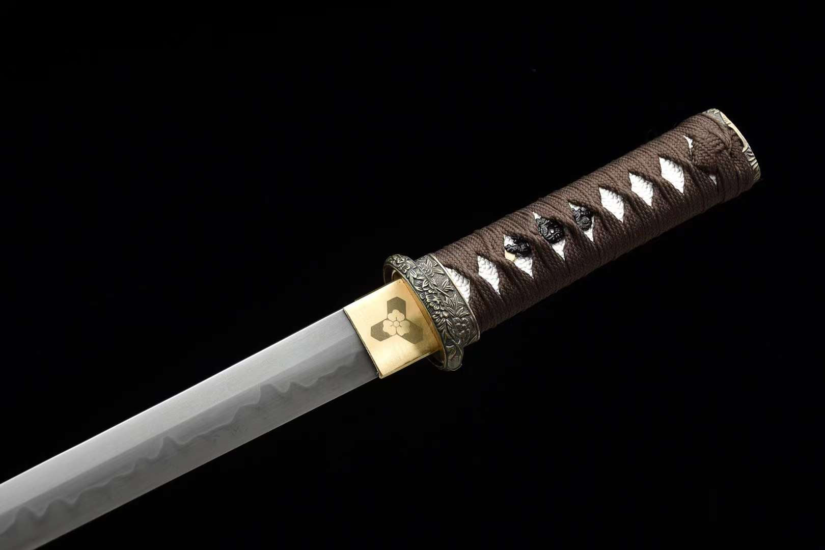 The Kodai Hoshizora Handmade Tanto Katana Clay Tempered T10 Steel