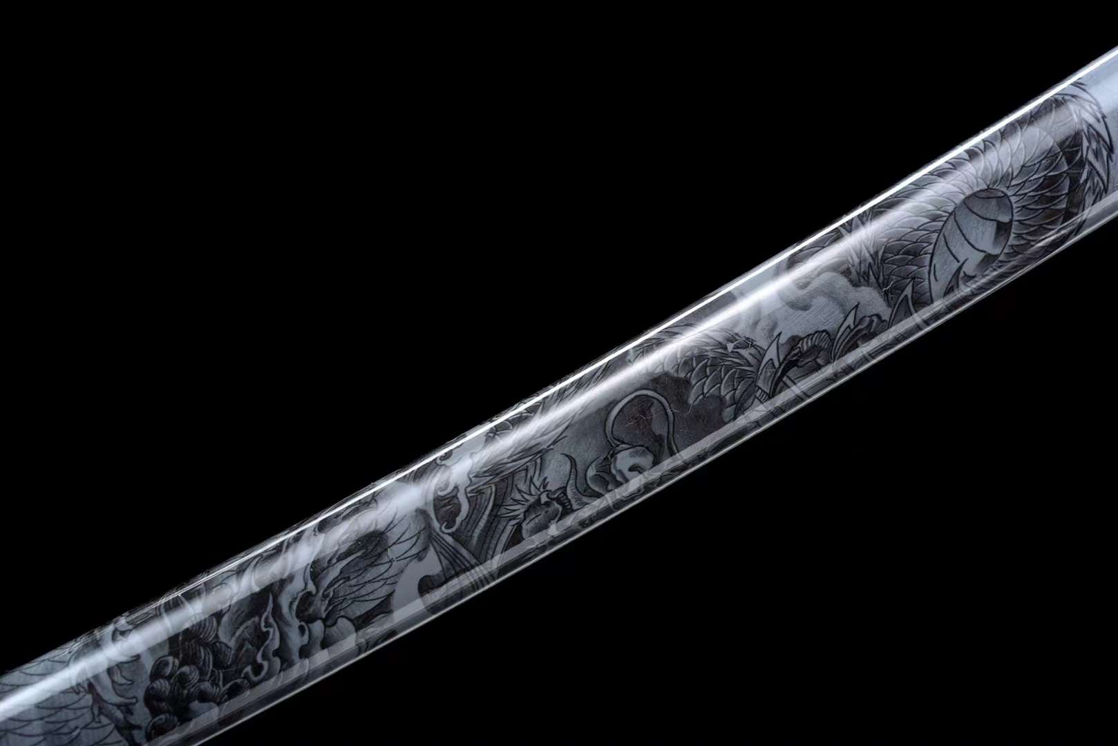 The Dakudolagon Handmade Katana Manganese Steel